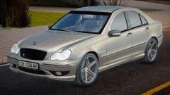 Mercedes-Benz C32 UKR PLATE für GTA San Andreas