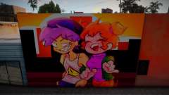 Mural D-Sides Boyfriend And D-Sides Girlfriend für GTA San Andreas