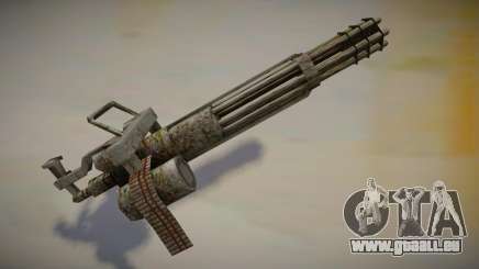 Rusted minigun pour GTA San Andreas