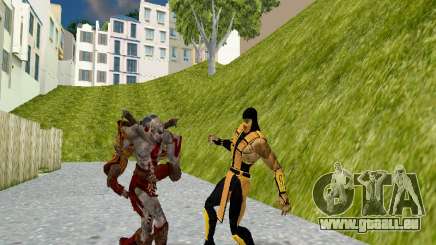 Kratos v1 Mortal Kombat 9 (God of War) pour GTA San Andreas