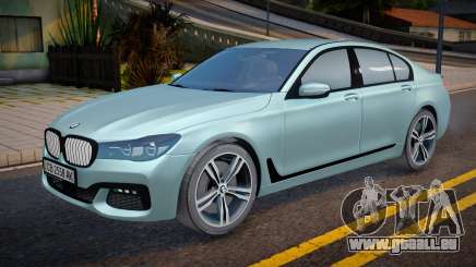 BMW 750i 2017 Ukr plate pour GTA San Andreas