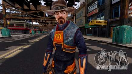 Gordon Freeman HD (Ersatz für Niko) für GTA 4