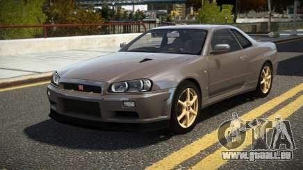 Nissan Skyline R34 UnE V-Spec für GTA 4