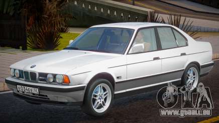 BMW E34 M5 White pour GTA San Andreas