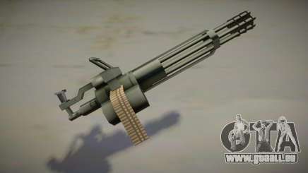 Military olive minigun v2 pour GTA San Andreas