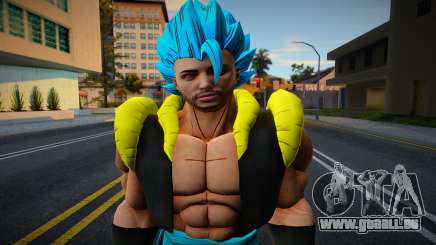 Gogeta realista fusión jugador de GTA 5 pour GTA San Andreas