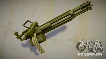 Retextured minigun v1 pour GTA San Andreas