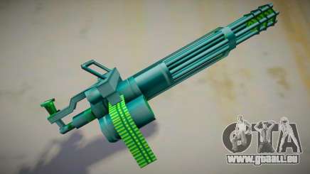 Green Goo minigun pour GTA San Andreas