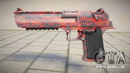 Desert Eagle Red 1 pour GTA San Andreas