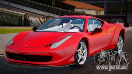 Ferrari 458 Italia Models für GTA San Andreas