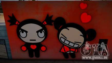 Mural Pucca And Garu für GTA San Andreas