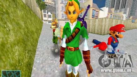 Link von Super Smash Brothers Melee für GTA San Andreas