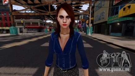 Jill Valentine Secretary Mod (Ped) für GTA 4