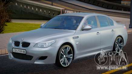BMW M5 E60 UKR Plate pour GTA San Andreas