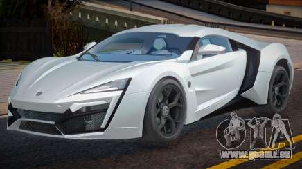 W Motors Lykan HyperSport Rocket für GTA San Andreas