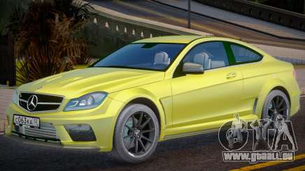Mercedes-Benz C63 Coupe w204 pour GTA San Andreas