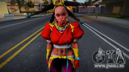 SKIN DE Kimberly de street fighter 6 Version Swe für GTA San Andreas