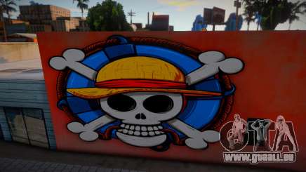 One Piece Icon Mural für GTA San Andreas