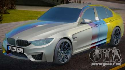 BMW M3 F30 PL Plate für GTA San Andreas