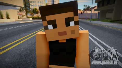 Catalina Minecraft Ped pour GTA San Andreas