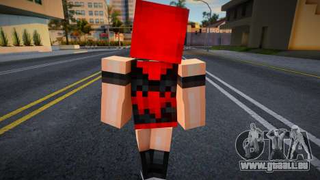 Sfypro Minecraft Ped pour GTA San Andreas