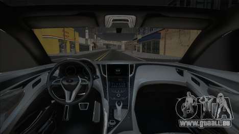 Infiniti Q60 Black pour GTA San Andreas