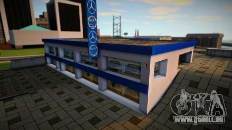 Mercedes-Benz Dealership v1 für GTA San Andreas