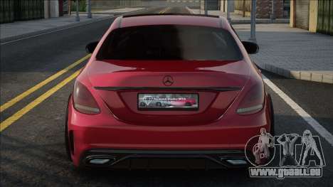 Mercedes-Benz C43 AMG Red für GTA San Andreas