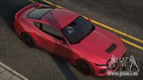 Ford Mustang 2024 CCD pour GTA San Andreas
