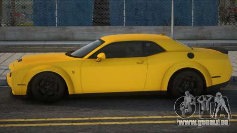 Dodge Challenger SRT DEMON Yel pour GTA San Andreas