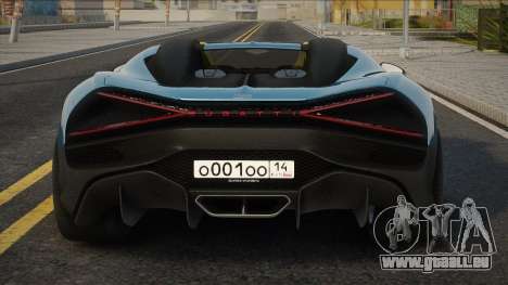 Bugatti Mistral CCD pour GTA San Andreas