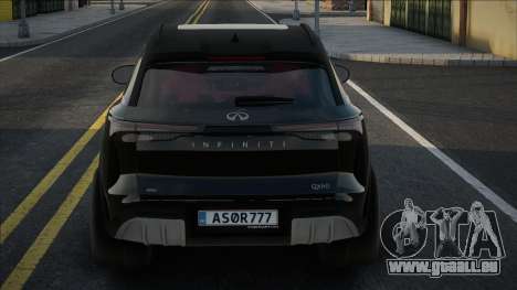 Infiniti QX60 2023 Black pour GTA San Andreas