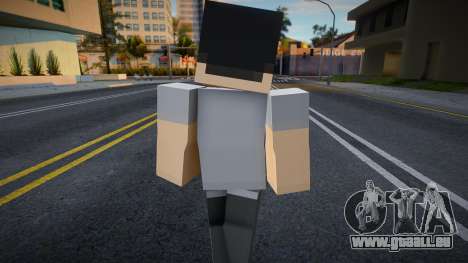 DNB2 Minecraft Ped pour GTA San Andreas