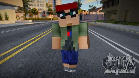 Zero Minecraft Ped für GTA San Andreas