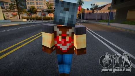 Bikdrug Minecraft Ped pour GTA San Andreas