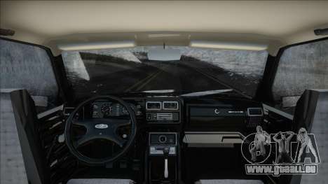 Vaz 2107 Black Winter pour GTA San Andreas