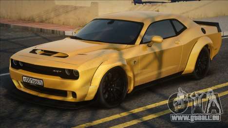 Dodge Challenger SRT Hellcat Yellow pour GTA San Andreas