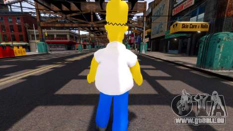 Homer Simpson pour GTA 4