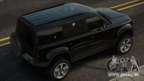 Land Rover Defender Black für GTA San Andreas