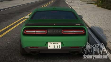 Dodge Challenger SRT Demon stance pour GTA San Andreas