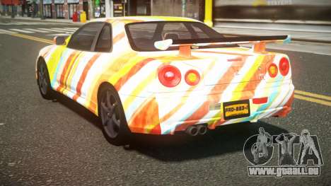 Nissan Skyline R34 L-Sport S8 für GTA 4