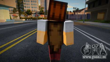 Dnmylc Minecraft Ped für GTA San Andreas