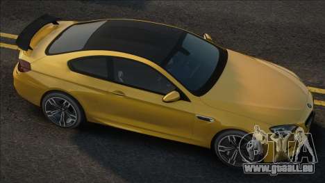 BMW M6 F13 Coupe Yellow pour GTA San Andreas