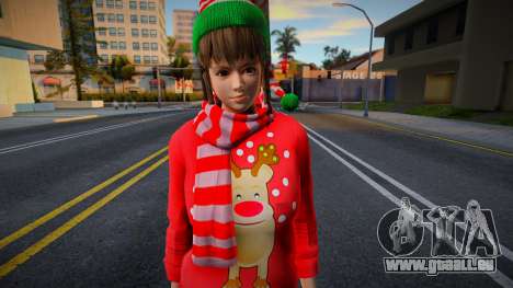 Hitomi Merry Christmas pour GTA San Andreas