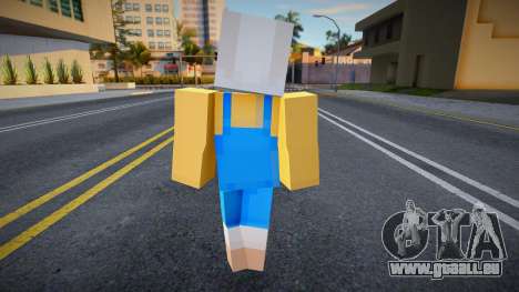 Dwmolc1 Minecraft Ped pour GTA San Andreas