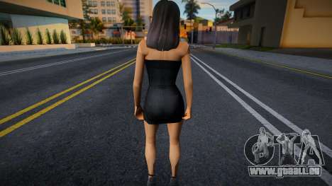 Brünette im Abendkleid für GTA San Andreas