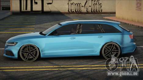 Audi RS6 Blu für GTA San Andreas