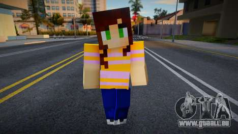 Hfyst Minecraft Ped pour GTA San Andreas