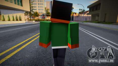 Ryder2 Minecraft Ped pour GTA San Andreas