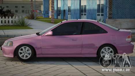 Honda Civic Sedan Pink für GTA San Andreas
